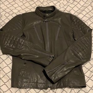 Armani Exchange Faux Leather